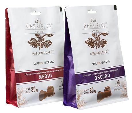 Capsulas Café Paralelo